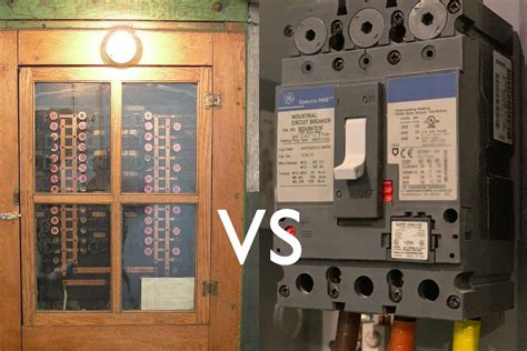 Circuit Breakers Vs Fuse Box New Vs Old Differences Between Both Bates Electric