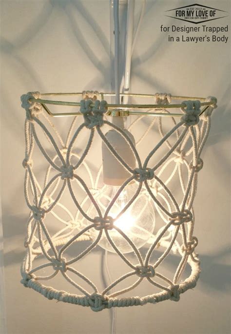 Maybe you would like to learn more about one of these? DIY Macrame Lamp Shade Tutorial | Lawyer, Budgeting and Boho