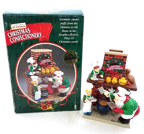 Vintage Mr Christmas Musical Lighted Christmas Confectionery Etsy