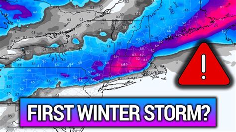 Winter Storm Threat In Northeast Thursday Into Friday Youtube