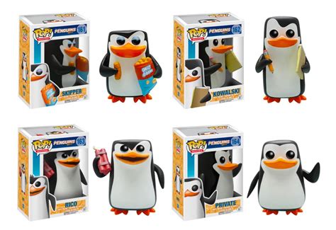 Original Funko Pop Movie The Penguins Of Madagascar Rico Skipper Short