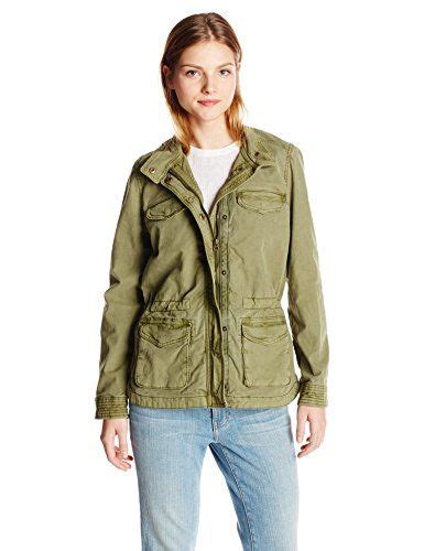 Lucky Brand Womens Core Military Jacket Military Jacket Jackets