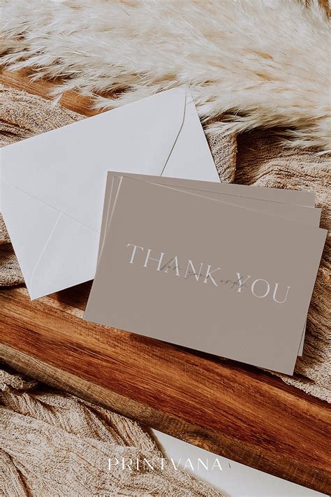 Nude Printable Thank You For Your Purchase Card Editable Etsy