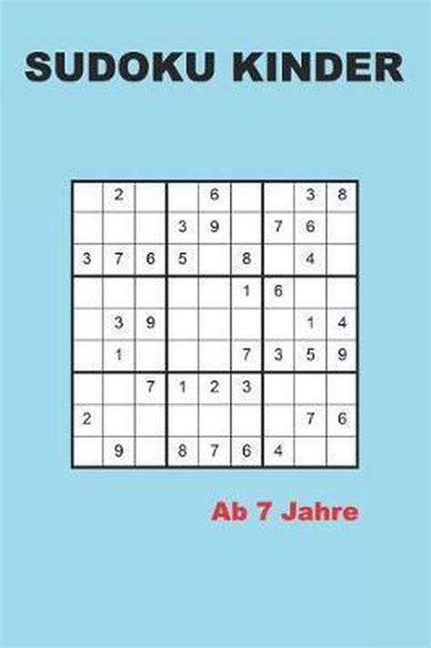 Sudoku Kinder Ab Jahre Kreative Ratselbucher