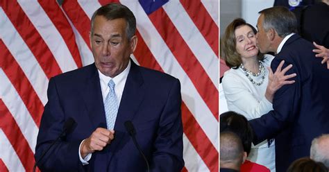 John Boehner Accused Of Showing His True Colors After Sobbing Repeatedly While Delivering