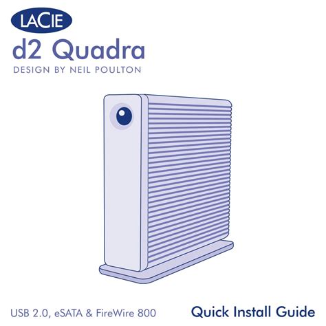 Lacie D Quadra Usb Quick Installation Manual Pdf Download Manualslib