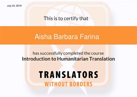 Verified Translator Baraka Certified Translations