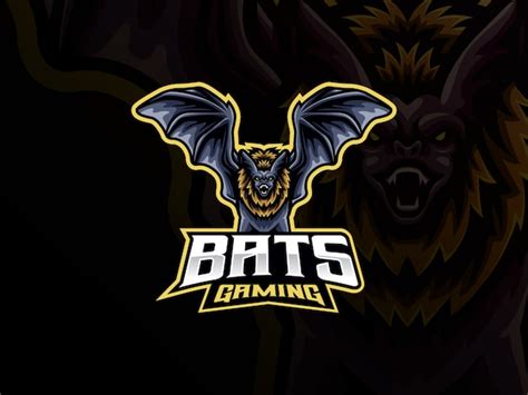 Premium Vector Bat Mascot Sport Logo Design