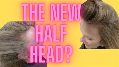 Hair Highlights Half Head In 30 Minutes Hair Education Youtube