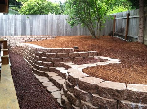 They are soo easy to make at home without costing you the beautiful cinder block decorating ideas to create a festive cheerful touch to your patio. Concrete Retaining Wall Blocks in 2020 | Concrete ...