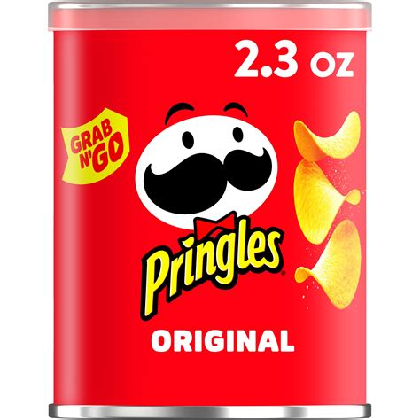 Pringles Potato Crisps Chips Original Grab N Go Snacks On The Go 2