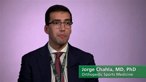 Dr Jorge Chahla As A Sports Medicine Physician Specializing In Hip
