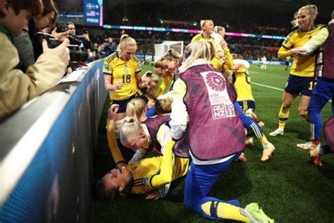 Womens World Cup Holders Usa Lose To Sweden After Goal Line Drama Football Metro News