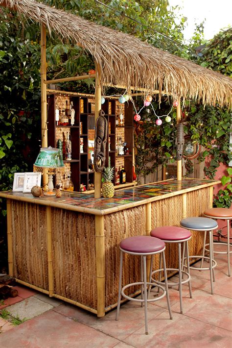 Find ideas and inspiration for outdoor tiki bar to add to your own home. The Tiki Torture - North Hollywood, CA - Tiki California