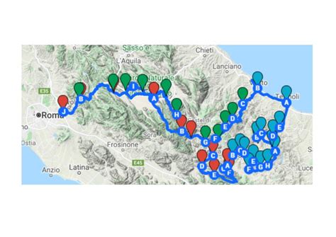 Mappe Itinerari In Moto Giro Su 2 Ruote