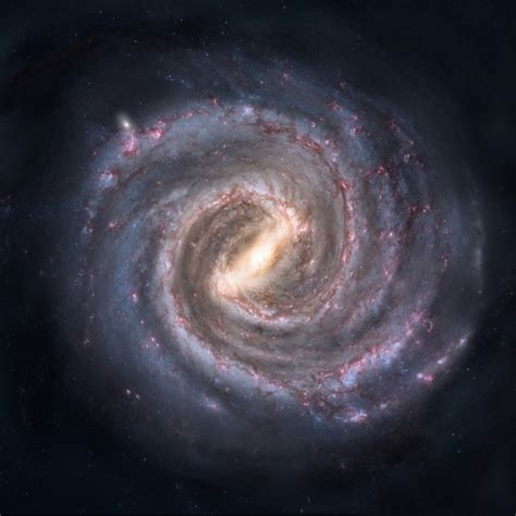 The Milky Way Galaxy Labeled