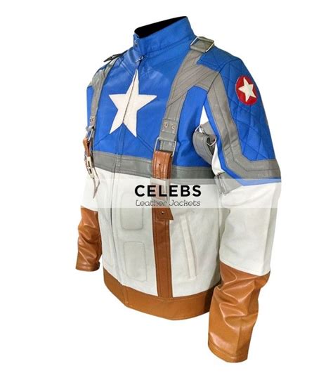 Captain America The First Avenger Chris Evaans Leather Jacket