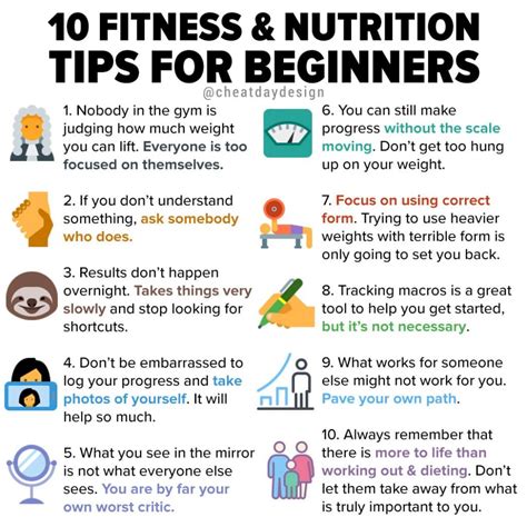 10 Fitness And Nutrition Tips Para Sa Mga Beginners How To Lose Weight