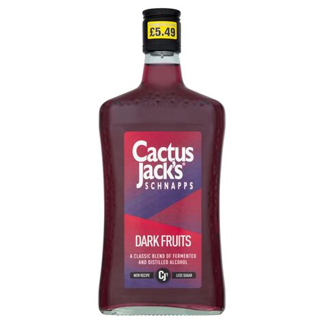 Cactus Jacks Schnapps Dark Fruits 50cl Bb Foodservice