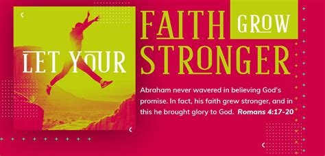 Let Your Faith Grow Stronger Waterfalls Church