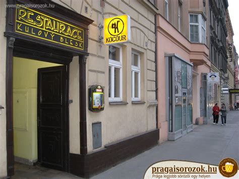 Reserve a table and collect information restaurant kulový blesk. Kulový Blesk (Gömbvillám) - Sörözők - Prágai sörözők