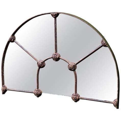 Arched Cast Iron Mirror Mid 19th Century For Sale At Pamono