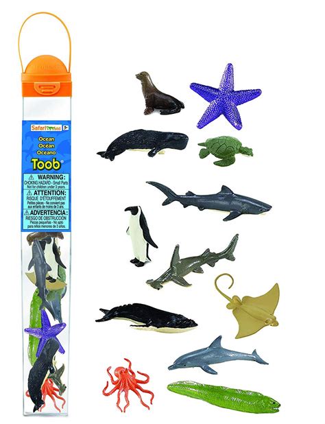 Buy Safari Ltd Ocean Toob Comes With 12 Different Hand Painted Animal