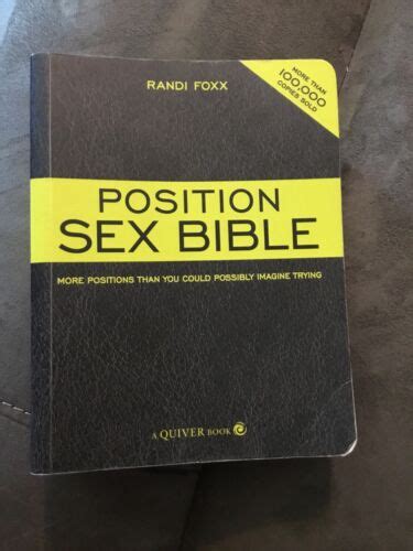 Sex Position Bible Randi Fox Paper Back Book Ebay