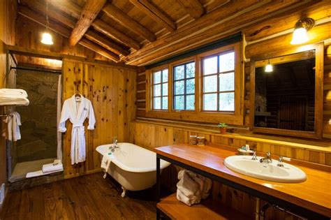 Shower cabins provide the ultimate fully enclosed showering experience. Cabin 8 Bathroom - Oversize Tub & Oakley Stone Shower ...