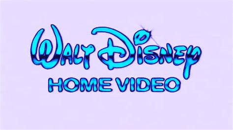 Gold Walt Disney Home Video Logo Chorded Youtube