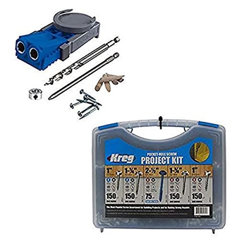 Buy Kreg R3 Jr Pocket Hole Jig System With Sk03 Pocket Hole Screw Kit