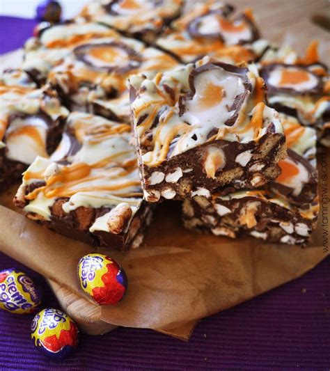 Here's 11 ridiculously decadent ways to turn these babies from chocolate to dessert. Creme Egg Rocky Road | Recipe (With images) | Easter ...