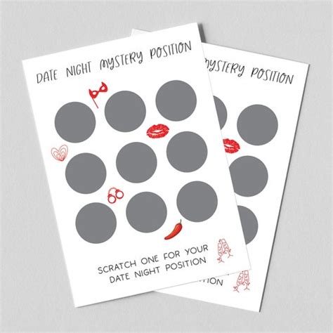Naughty Scratch Card Naughty T For Him Adult Scratch Etsy Australia