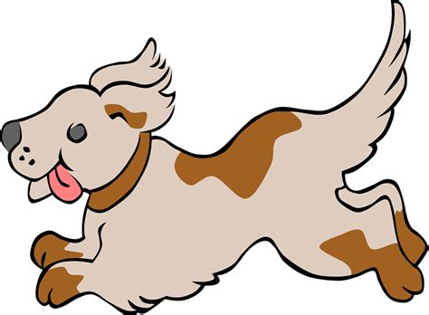 Dog Free Stock Photo Illustration Of A Running Dog 17482