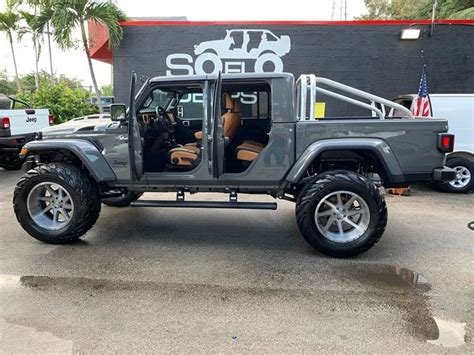 2020 Jeep Gladiator Sting Grey Lifted Custom Gladiator Max Tow 40 In