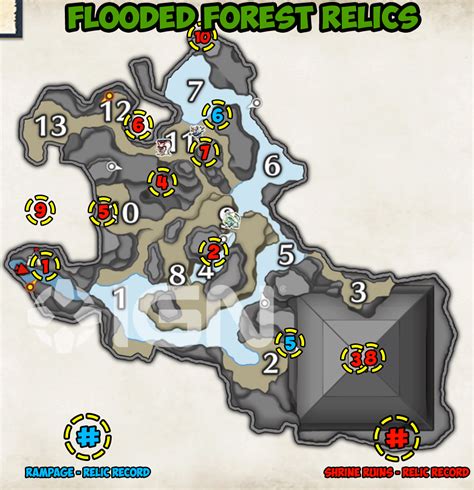 Flooded Forest Relic Record Locations Monster Hunter Rise Guide Ign