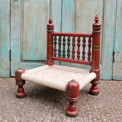 Its primary features are two pieces of a durable material, attached as back and seat to one another at a 90° or slightly greater angle, with usually the four corners of the horizontal seat attached in turn to four legs—or other parts of the seat's. Traditional Antique Lacquered Indian Low Chair With Woven ...