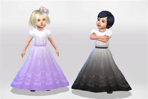 Sims 4 Toddler Gowns