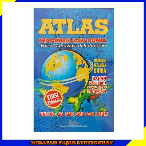 Jual Buku Atlas Indonesia Dan Dunia Shopee Indonesia