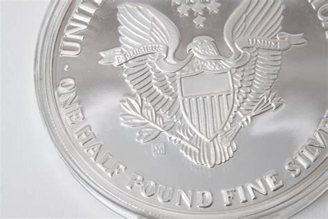 Giant Half Pound Silver Eagle Coin Ebth