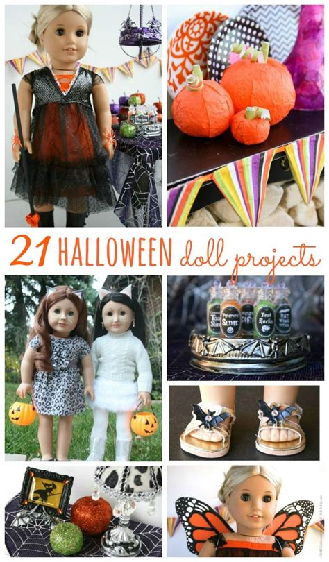 21 Halloween Projects For Dolls Doll It Up American Girl Doll Diy