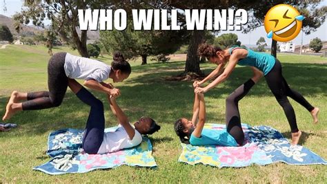 Yoga Challenge Sister Competition Youtube