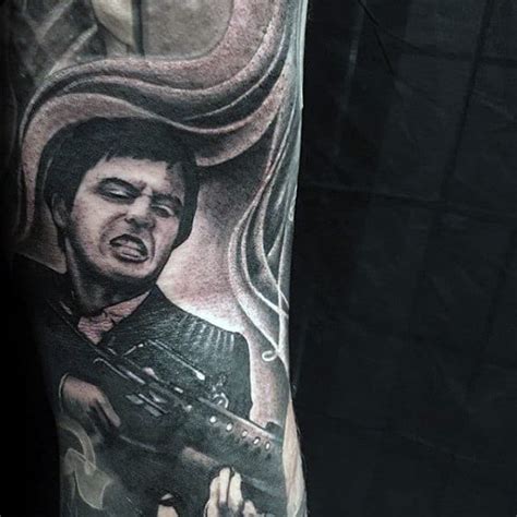 When autocomplete results are available use up and down arrows to review and enter to select. 40 Scarface Tattoo Design Ideas For Men - Al Pacino Ink