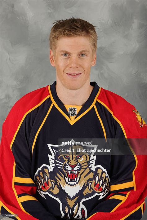 Bryan Allen Of The Florida Panthers Poses For His Official Headshot