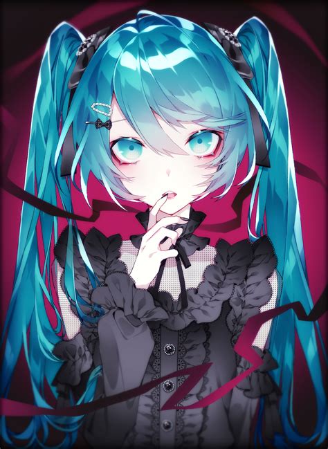 1055 Vocaloid Hatsune Miku Gothic Lolita Lolita Fashion 756306