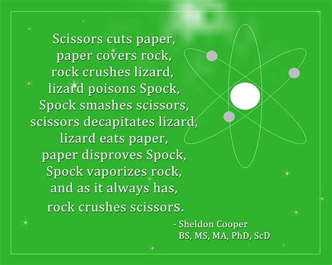 Sheldon Cooper - Rock Paper Scissors Lizard And Spock Digital Art by ...