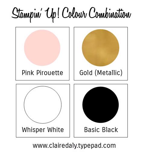Great Color Combo Pink Metallic Gold White And Black Color