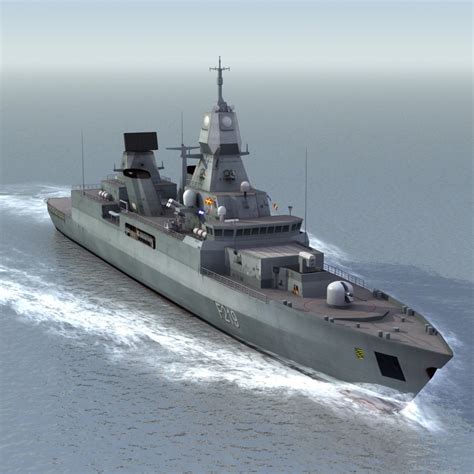 Saxònia és un estat d'alemanya amb capital a dresden. f124 sachsen class frigate 3ds