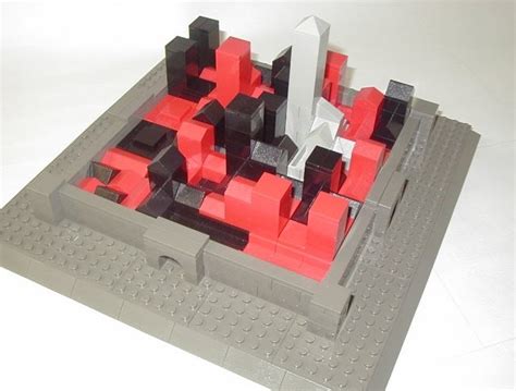 Los clásicos juegos de mesa, también online: La Ficha Roja: Juegos de Mesa hechos con piezas de Lego