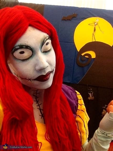 Diy halloween sally from the nightmare before christmas makeup tutorial from ilovetocreate here. Sally from Nightmare Before Christmas Costume DIY - Photo 3/4